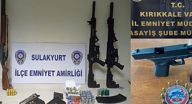 KIRIKKALE’DE DÜĞÜNLERDE 9 TABANCA 5 TÜFEK YAKALANDI
