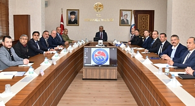 KIRIKKALE’DE ÜST DÜZEY GÜVENLİK TOPLANTISI