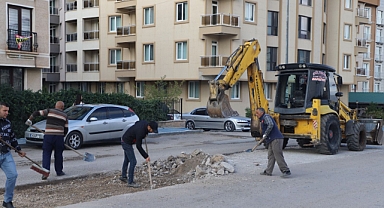 YAHŞİHAN’DA BOZUK YOLLAR YAPILIYOR
