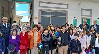 MİNİK ÖĞRENCİLERDEN KÜLLİYE MANEVİ ZİYARET