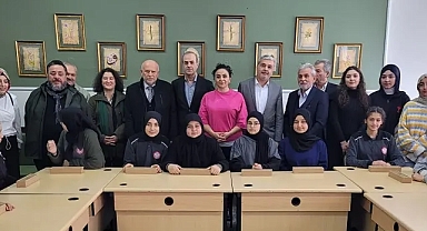 HAT VE TEZHİP ATÖLYESİ GENÇLERLE BULUŞTU