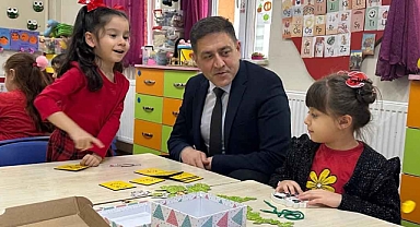 MÜDÜR AYDIN, MİNİKLERLE BULUŞTU