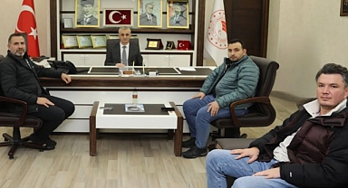 ASKON’DAN, FATİH ATEŞ’İ ZİYARET ETTİ