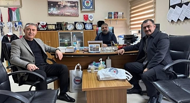 BAŞKANA NEZAKET ZİYARETİ