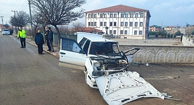 KIRIKKALE’DE FECİ KAZA:1 ÖLÜ