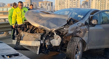 KIRIKKALE’DE ZİNCİRLEME TRAFİK KAZASI