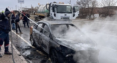 ÇIKAN YANGINDA KULLANILAMAZ HALE GELDİ