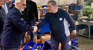 MÜDÜR KELEŞ'DEN BAYRAM ZİYARETİ