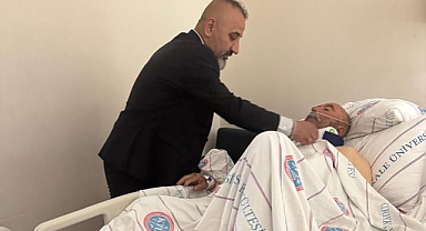 BAŞKAN SERDAL ÖGET, HASTALARIN DERTLERİYLE DERTLENDİ