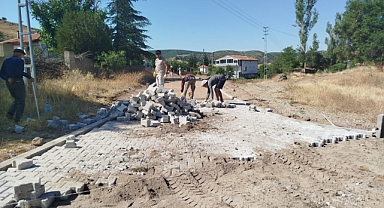 KIRIKKALE KÖY YOLLARINDA HUMMALI ÇALIŞMA