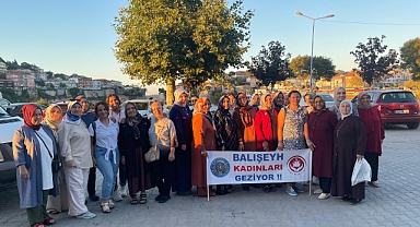 BALIŞEYHLİ KADINLAR KÜLTÜR YOLCULUĞUNA ÇIKTI