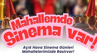 KIRIKKALE’DE “MAHALLEDE SİNEMA KEYFİ”YLE CANLANIYOR