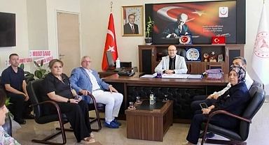 SAĞLIK-SEN’DEN BAŞHEKİMİ ZİYARET
