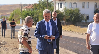 YAHŞİHAN ASFALTLA BÜTÜNLEŞİYOR