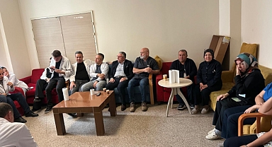 BAŞKAN AKDOĞAN, DERT DİNLİYOR, MOTİVASYON SAĞLIYOR