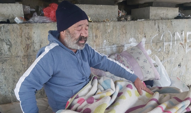 KIRIKKALE’DE ENGELLİ VATANDAŞ KÖPRÜ ALTINDA YAŞAM MÜCADELESİ VERİYOR