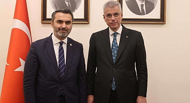 KAPLAN'DAN SAĞLIK BAKANI'NA ZİYARET