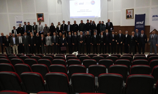 KIRIKKALE’DE İL RİSK AZALTMA PLANI DEĞERLENDİRME TOPLANTISI YAPILDI