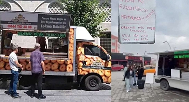 KIRIKKALE’DE İLGİNÇ OLAY GÜZELLİĞİNİN HATIRINA LOKMA DAĞITTI