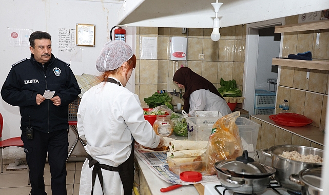 KIRIKKALE’DE ZABITA EKİPLERİ OKUL KANTİNLERİNİ DENETLEDİ
