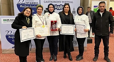 KIRIKKALELİ AŞÇILAR ULUSLARARASI ALTIN MADALYA İLE DÖNDÜLER 