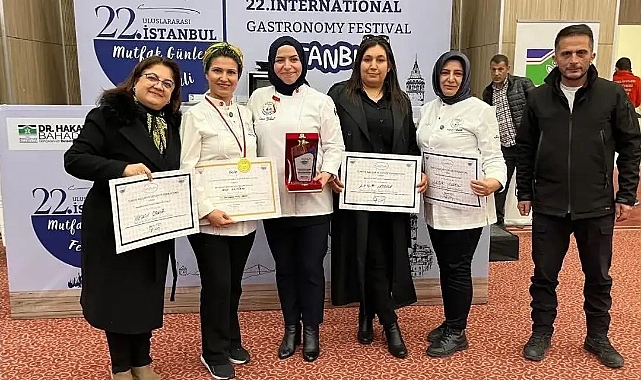 KIRIKKALELİ AŞÇILAR ULUSLARARASI ALTIN MADALYA İLE DÖNDÜLER 