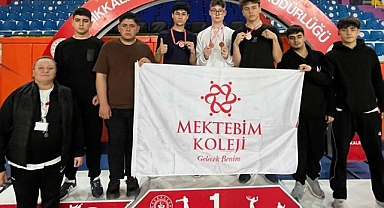 MEKTEBİM KOLEJİ, MADALYALARI TOPLADI 