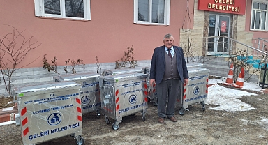 ÇELEBİ BELEDİYESİ’NDEN TEMİZLİK ALTYAPISINA 500 BİN TL’LİK YATIRIM