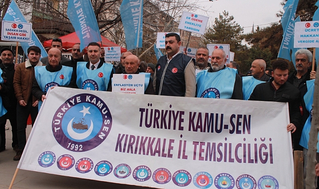 ENFLASYON YÜKSELDİ, MAAŞLAR ERİDİ 