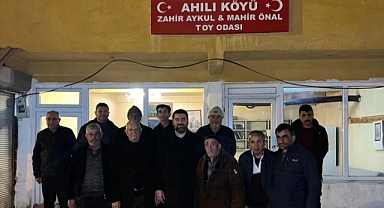 BAŞKAN ÖZAYDIN’DAN AHILI KÖYÜ’NDE GÖNÜL BULUŞMASI