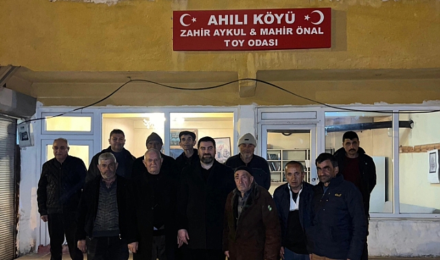 BAŞKAN ÖZAYDIN’DAN AHILI KÖYÜ’NDE GÖNÜL BULUŞMASI