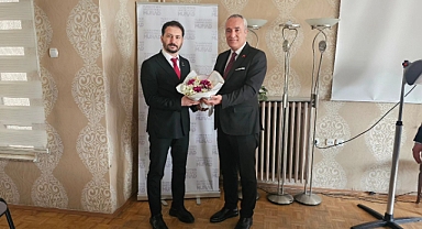 DEFTERDAR ESEN’DEN BAŞKAN BAŞARAN’I ZİYARET 