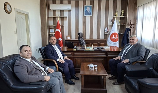 ERDEMİR’DEN MÜFTÜ AKDOĞAN’A VEDA ZİYARETİ