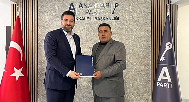 ÇELEBİ’DE ANAHTAR PARTİ’YE ÜNAL ULUYOL ATANDI 