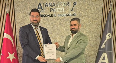ANAHTAR PARTİ KIRIKKALE TEŞKİLATINDA YENİ GÖREVLENDİRME: ERSİN TAHAN MERKEZ İLÇE BAŞKANI OLDU