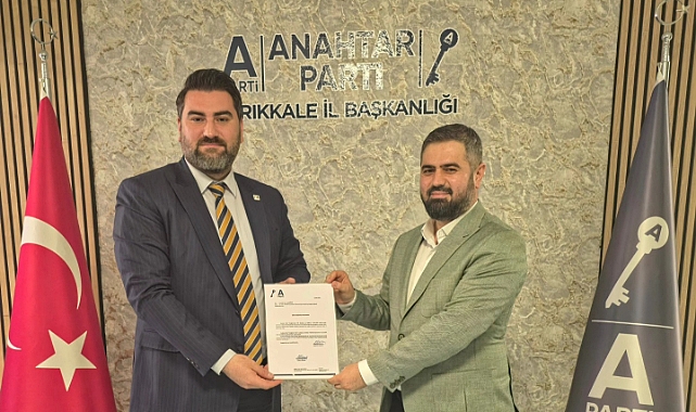 ANAHTAR PARTİ KIRIKKALE TEŞKİLATINDA YENİ GÖREVLENDİRME: ERSİN TAHAN MERKEZ İLÇE BAŞKANI OLDU