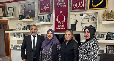 BAŞKAN SERDAL ÖGET, ŞEHİT AİLELERİNİN HER ZAMAN YANINDA
