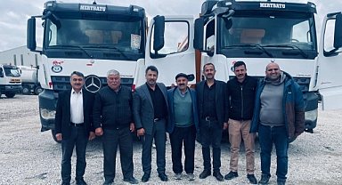 HÜSEYİN ÖZÇELİK’TEN BELEDİYEYE YENİ ARAÇ TAKVİYESİ