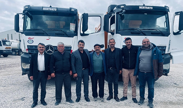 HÜSEYİN ÖZÇELİK’TEN BELEDİYEYE YENİ ARAÇ TAKVİYESİ