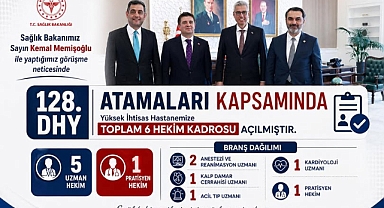 KIRIKKALE’YE SAĞLIKTA GÜÇLÜ TAKVİYE