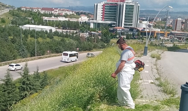 YAHŞİHAN BELEDİYESİ'NDEN MAHALLELERDE YOĞUN MESAİ