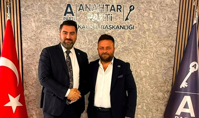 ANAHTAR PARTİ KESKİN İLÇE BAŞKANLIĞI’NA OSMAN OLGUN ATANDI