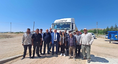BAŞKAN ERDEMİR’DEN ÇELEBİ’DE ÜRETİCİYE BÜYÜK DESTEK