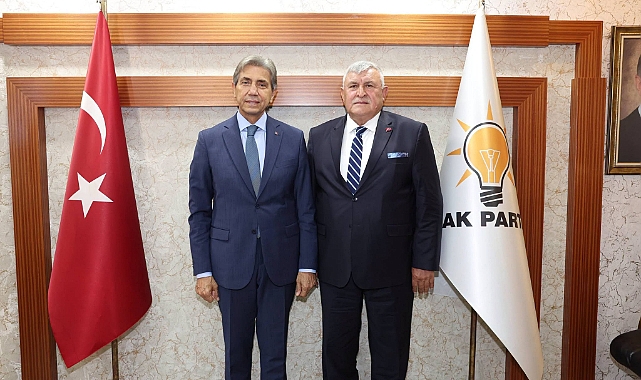 ÇELEBİ'NİN PROJELERİ AK PARTİ İL BAŞKANLIĞINDA MASAYA YATIRILDI