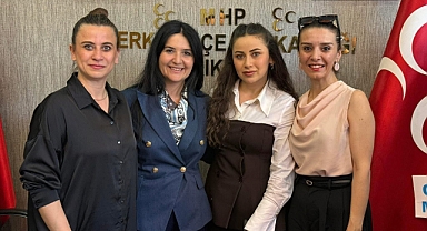 MHP'DE MELİKE BORAN İSMAİLOĞULLARI'NIN ÇALIŞMASI DİKKAT ÇEKİYOR 