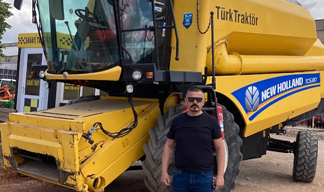 YANGINDA KENDİ HASADINI BIRAKTI, KÖYLÜSÜNÜN EKMEĞİNİ KURTARDI